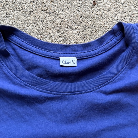 Clare V. Oui Cropped Shirt - Picture 2 of 3